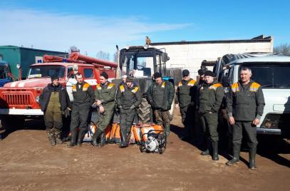 Новости — Смотр сил и средств борьбы с лесными пожарами — фото
