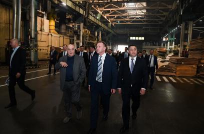 Новости — Игорь Шувалов и Игорь Руденя посетили завод «Талион Терра» — фото